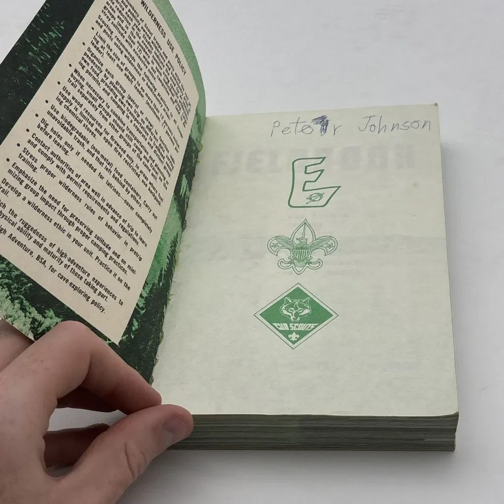 The Official BSA Field Book - Second Edition, 1980 Printing Second Edition